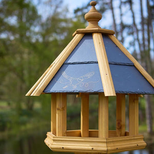 Tom Chambers Rosedale Bird Table with Etching image 2