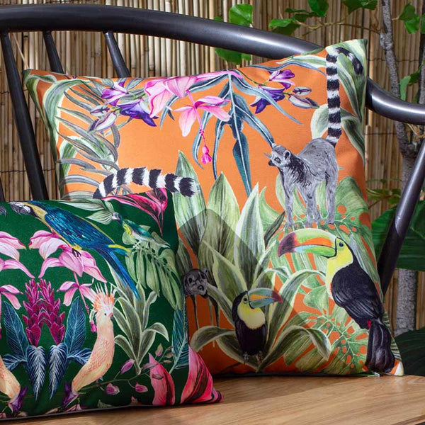 Wylder Kali Animals Outdoor Square Cushion, 43 x 43cm image 1