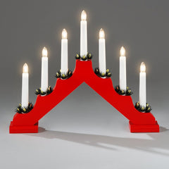 Konstsmide 7 Bulb Welcome Light - Red image 0