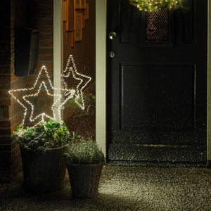 Lumineo LED Metal Star Garden Pick image 0