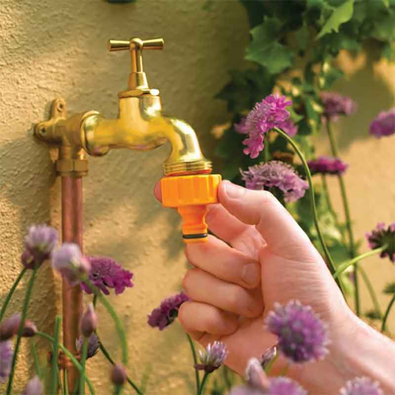 Hozelock 1″ Outdoor Tap Connector image 0