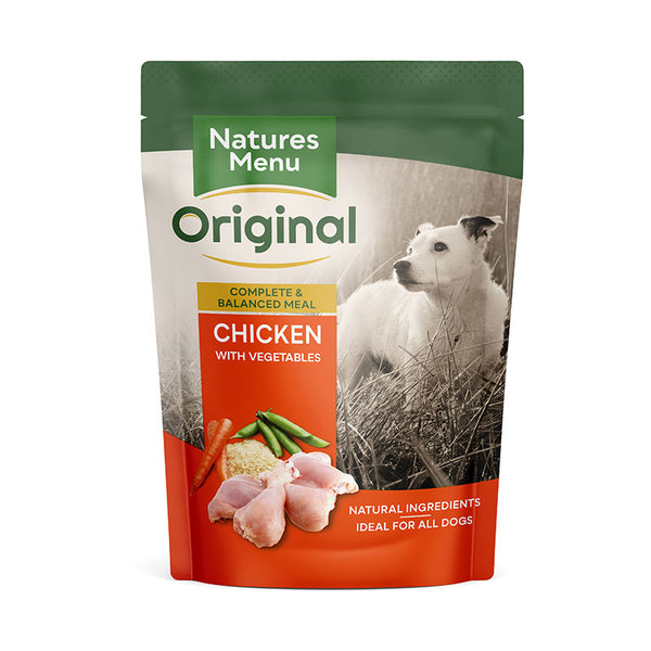 Natures Menu Original Complete & Balanced Meal Pouch - Chicken with Vegetables image