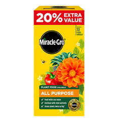 Miracle-Gro All Purpose Soluble Plant Food (1kg + 20% Extra Value) image 0