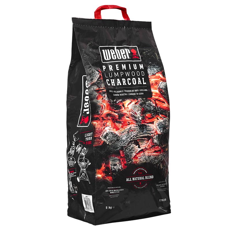 Weber Premium Lumpwood Charcoal, 5kg image 0