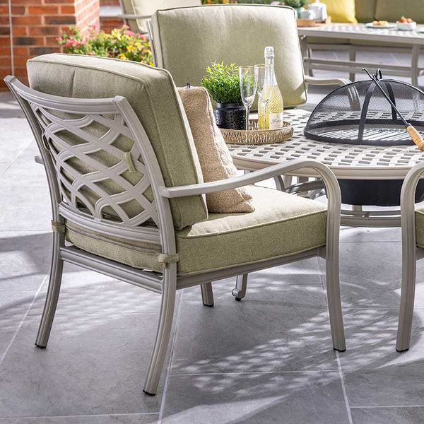 Hartman Buxton 4 Seat Cosy Fire Pit Lounge Set image 5