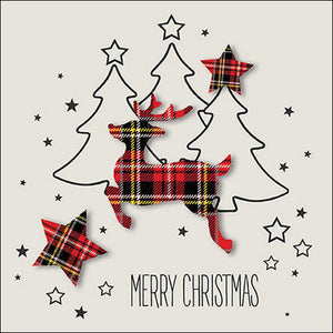 Ambiente Paper Napkins - Scottish Deer (Pack of 20) image 0