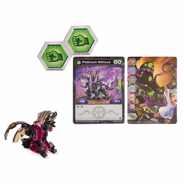 Bakugan Evolutions, Platinum Series Nillious True Metal Bakugan Collectible, Ages 6+ image 2