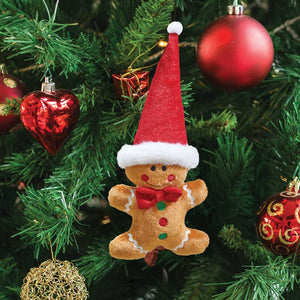 Three Kings Plush Gingerbread Man Pendant image 0