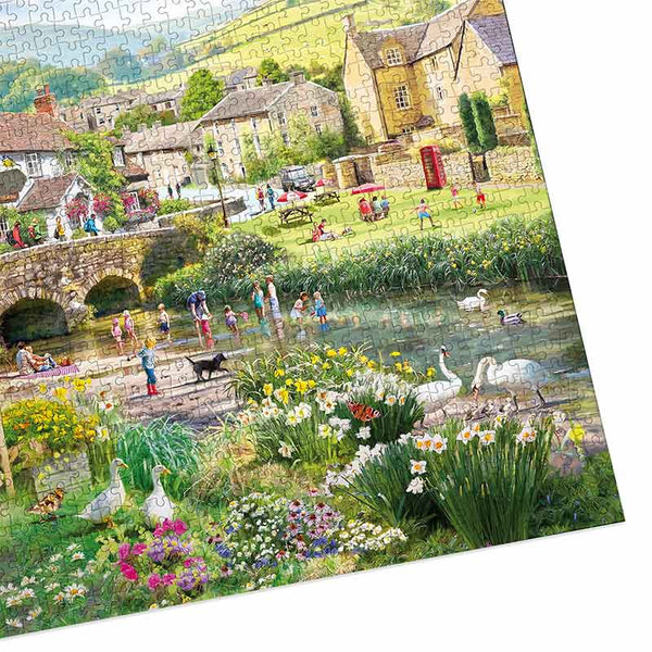 Gibsons Puddle Ducks & Paddling 1000 Piece Jigsaw Puzzle image 2