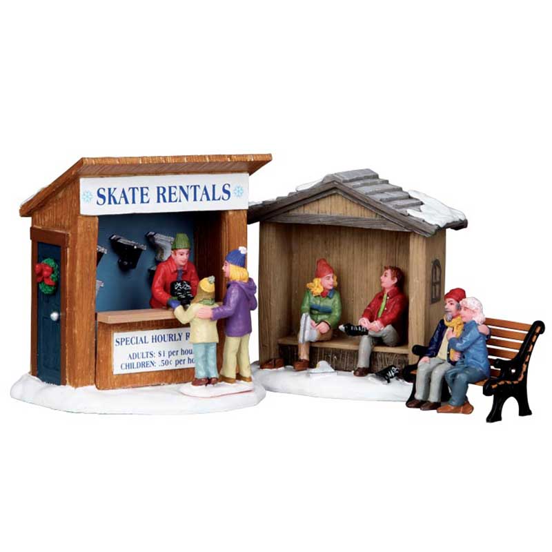 Lemax Skate Rentals (Set of 3) image 0