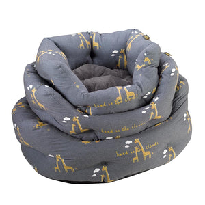Zoon Head In The Clouds Oval Dog Bed image 3