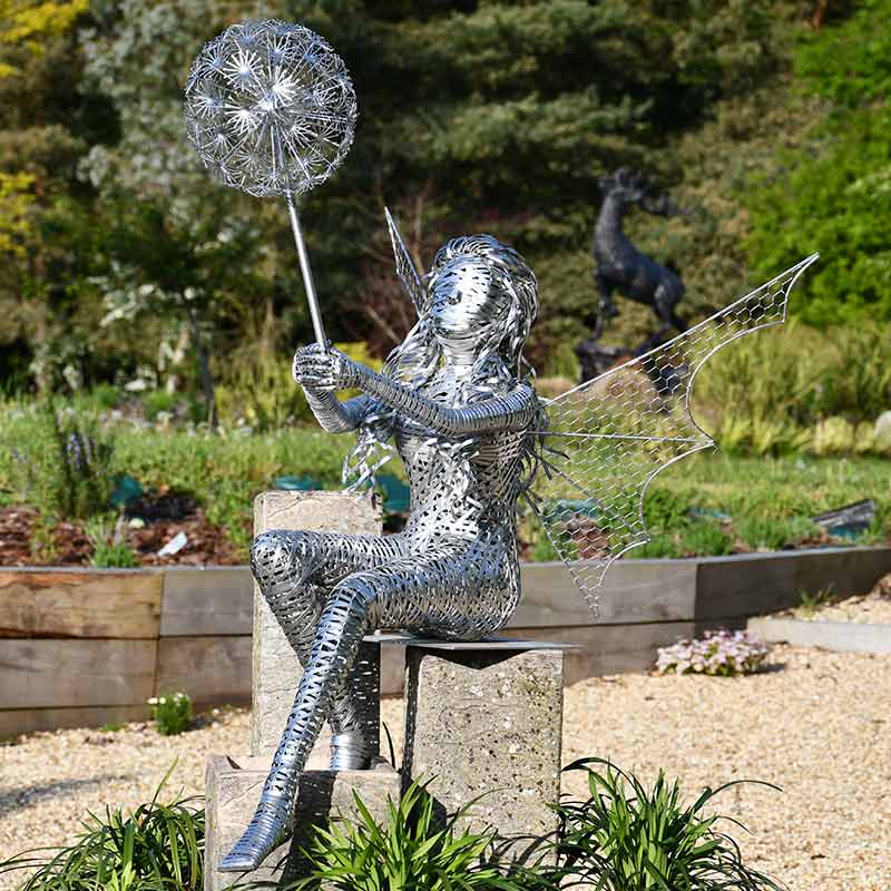 Home & Garden UK Gentle Fairy Garden Statue image 0