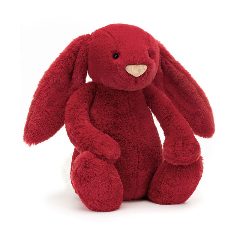 Jellycat Bashful Luxe Bunny Scarlett image 0
