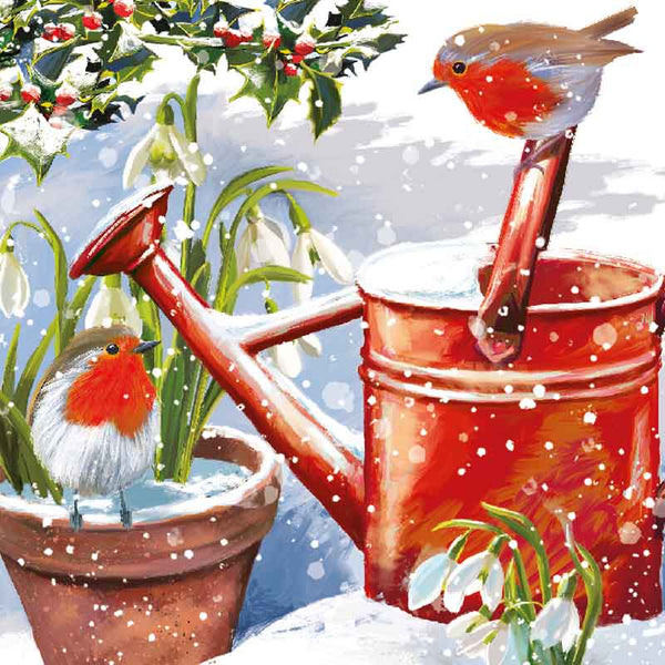 Ling Design Small Deluxe Cards - Winter Garden (Pack of 12) image 1