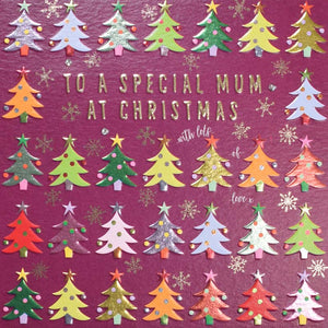 Wendy Jones-Blackett Mum Little Trees Christmas Card image 0