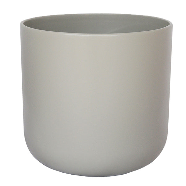 Ivyline Lisbon Indoor Planter Range - Light Grey, 13.5cm image