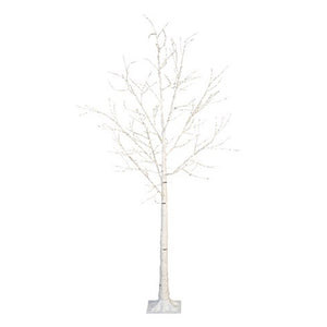 Lumineo Pre-Lit Micro LED Birch Tree image 0
