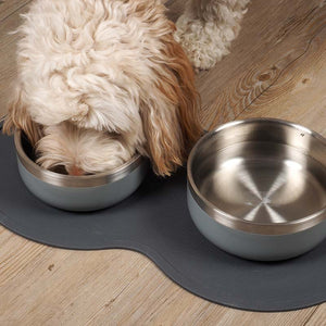 Zoon ThermaBowl Dog Bowl in Slate image 2