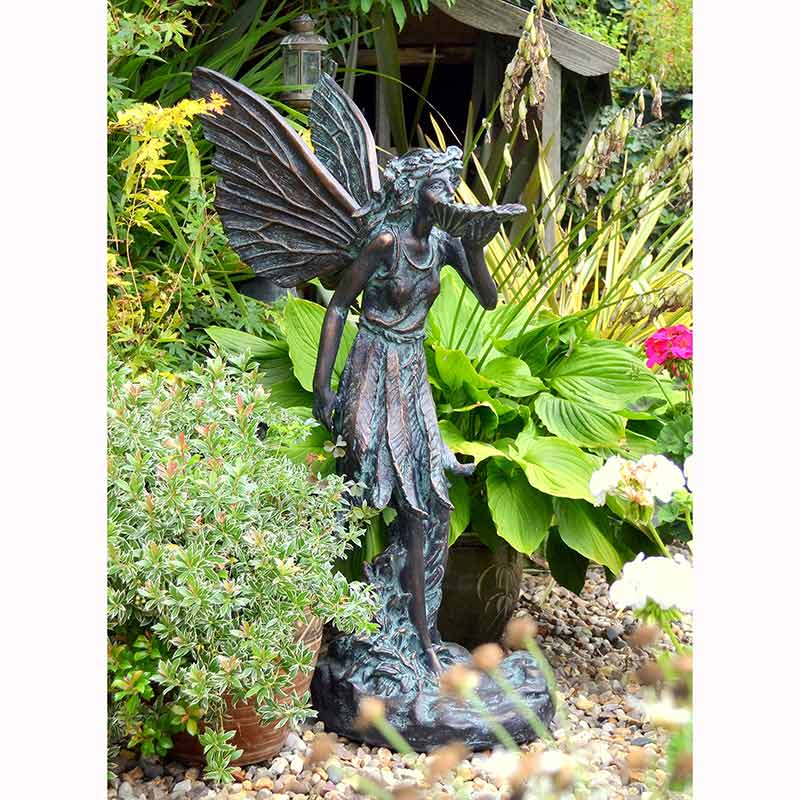 Home & Garden UK Fairy Standing Garden Statue image 0