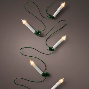 Lumineo 30 LED Candle String Lights image 0