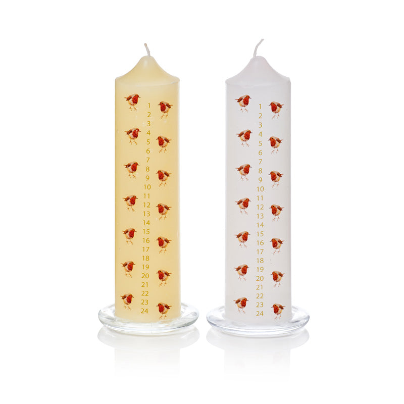 Premier Robin Advent Candle (Assorted Designs) image 0