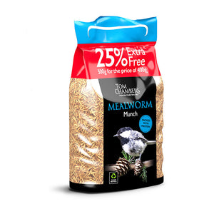 Tom Chambers Mealworm Munch (Extra 25% Free) image 0