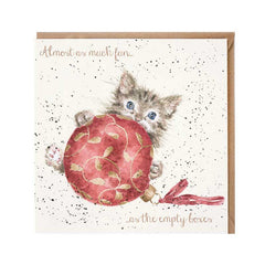 Wrendale Designs Christmas Boxes Christmas Card image 0