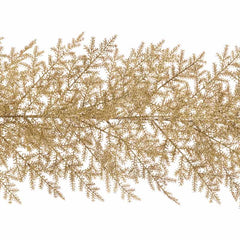 Floralsilk Gold Glitter Pine Garland image 0