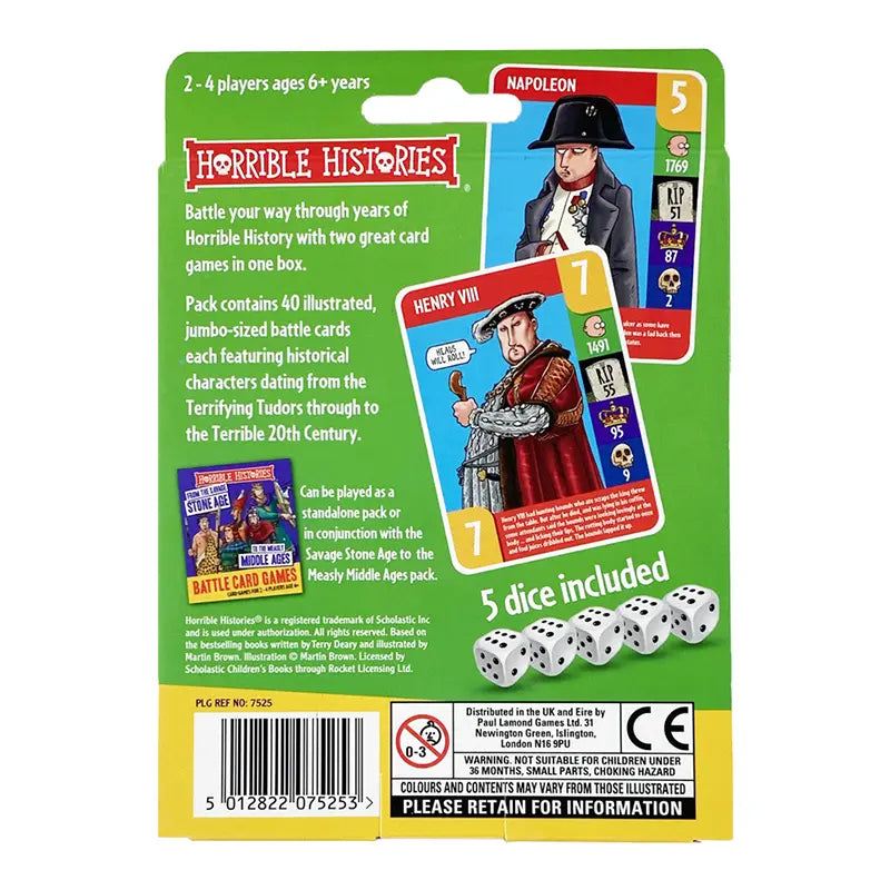 Horrible Histories Tudor Battle Card Game image 0