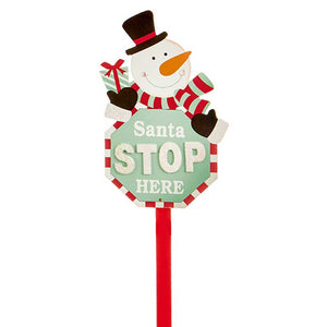 Premier Santa Stop Here Sign (Assorted Designs) image 7