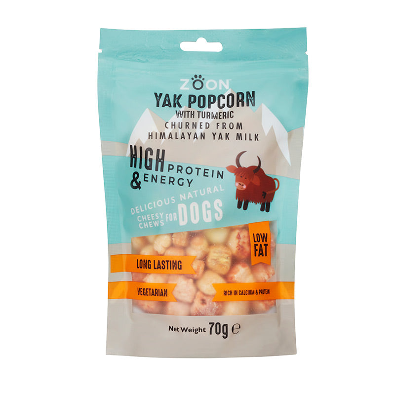 Zoon Yak Popcorn with Turmeric 70g image 0