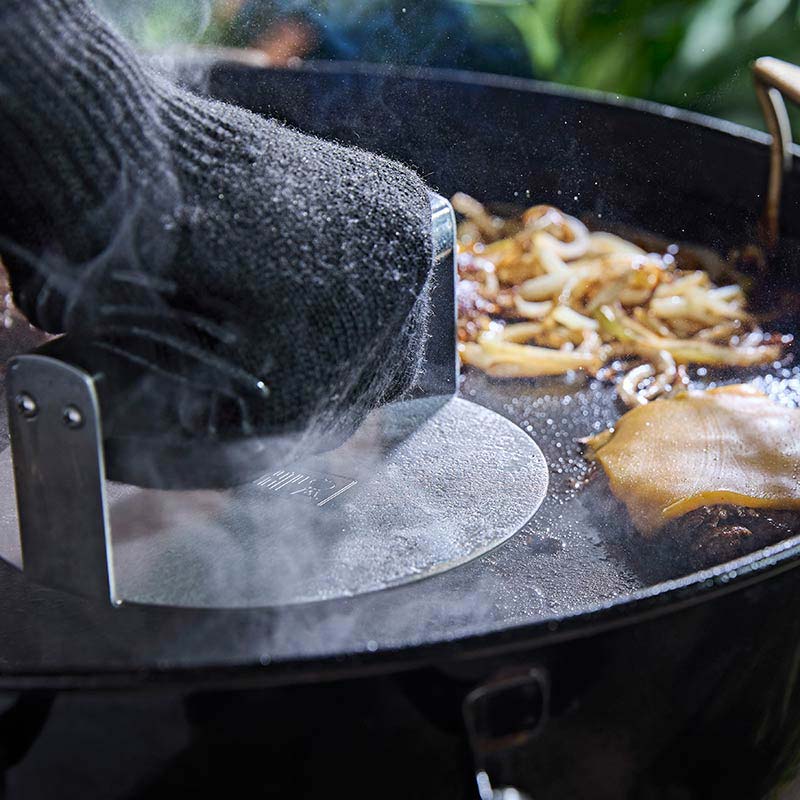 Weber Griddle Stainless Steel Burger Press image 0