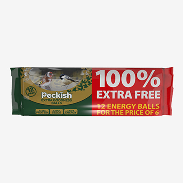 Peckish Extra Goodness Energy Ball 6 Pack + 6 Free image 0