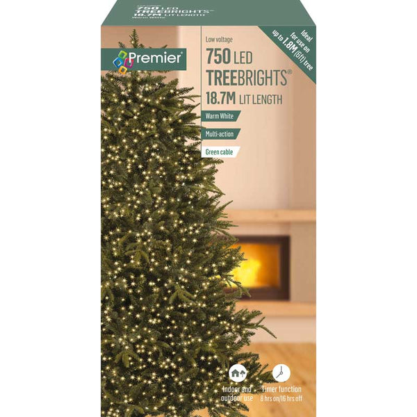 Premier 750 Multi-Action LED TREEBRIGHTS with Timer - Warm White image 1