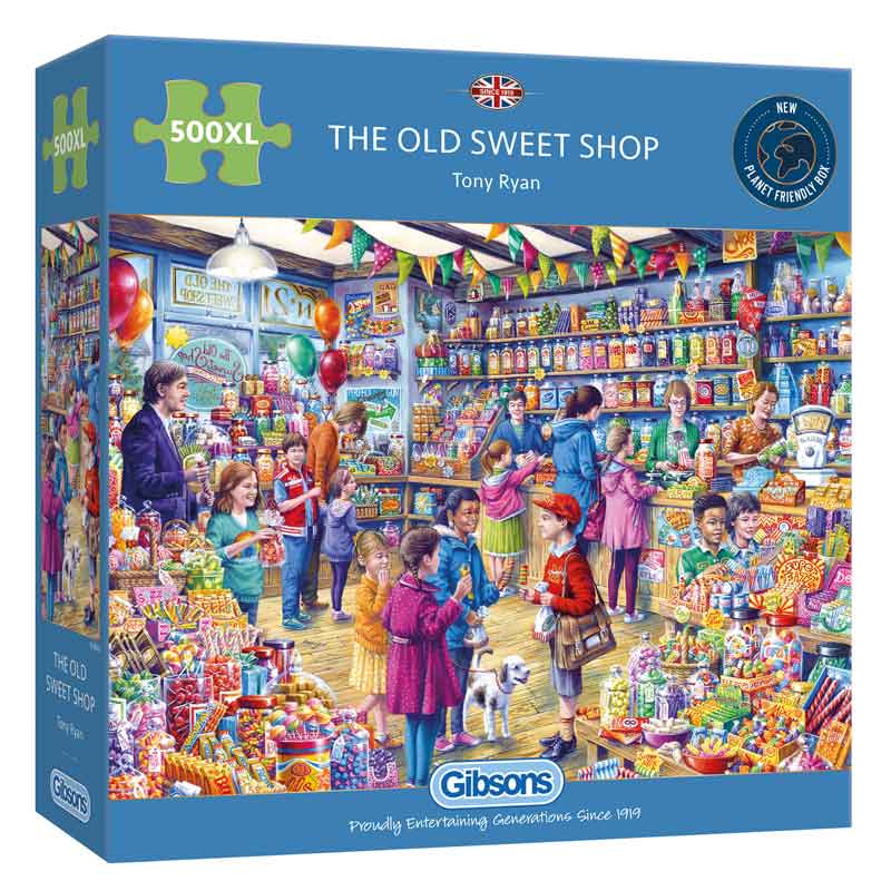 Gibsons The Old Sweet Shop 500 XL Piece Jigsaw Puzzle image 0