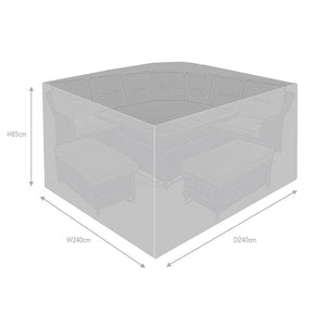 Supremo Cover for Curved Modular Set, 240cm x 240cm image 3