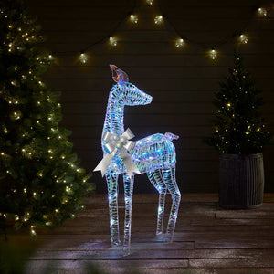 Bosk Iridescent Standing Reindeer image 0