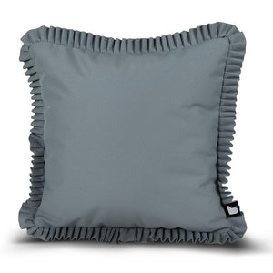 Extreme Lounging B-Cushion Frill, 43 x 43cm – Silver Grey image 0