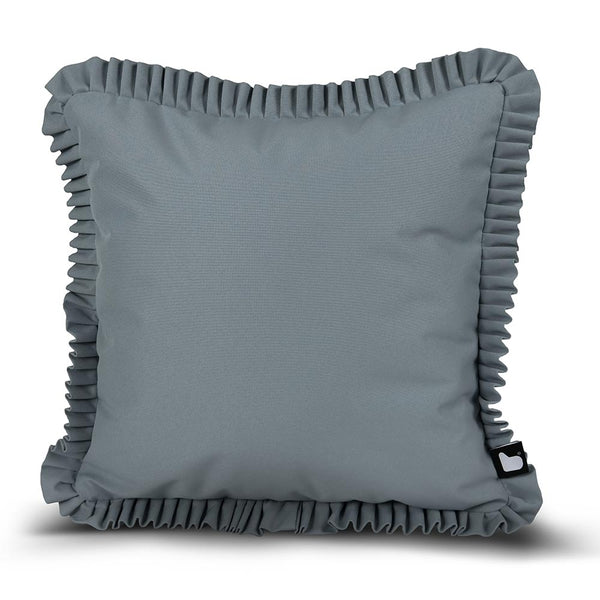 Extreme Lounging B-Cushion Frill, 43 x 43cm – Silver Grey image 0