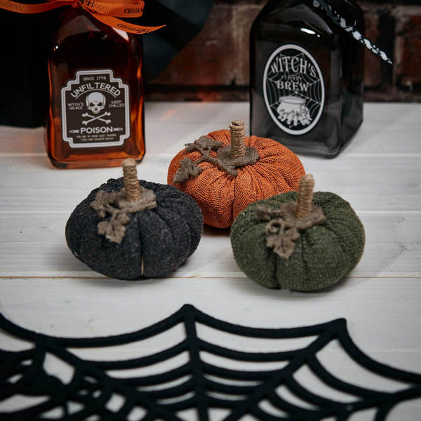Langs Dark Knit Fabric Pumpkin (Assorted Designs) image 0