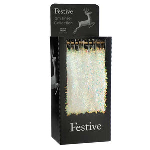 Festive Iridescent Tinsel (Assorted Designs) image 0