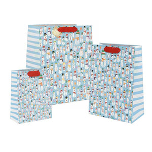 Glick Jolly Snowmen Gift Bag image 0