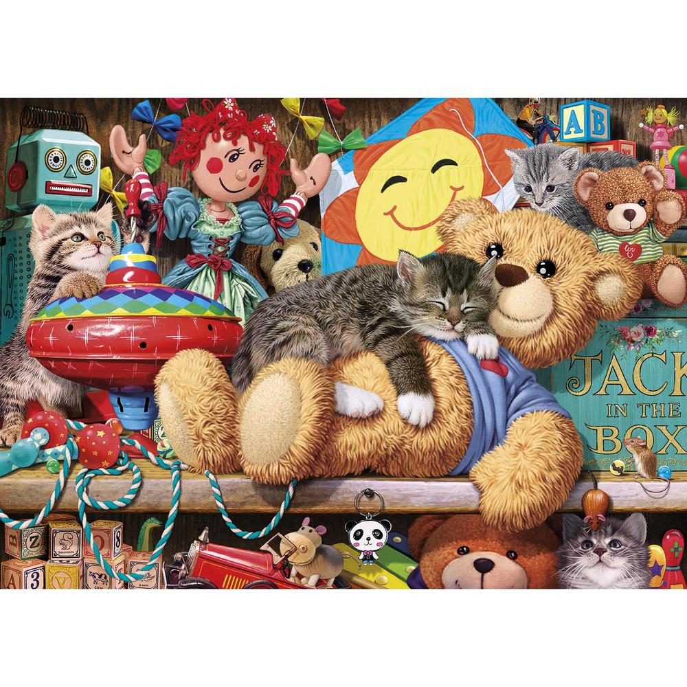 Gibsons Snoozing on the Ted 1000 Piece Jigsaw image 0