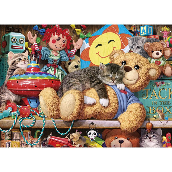 Gibsons Snoozing on the Ted 1000 Piece Jigsaw image 0