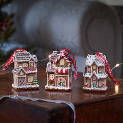 Three Kings Gingerbread TownHouse Pendant (Assorted Designs) image 0
