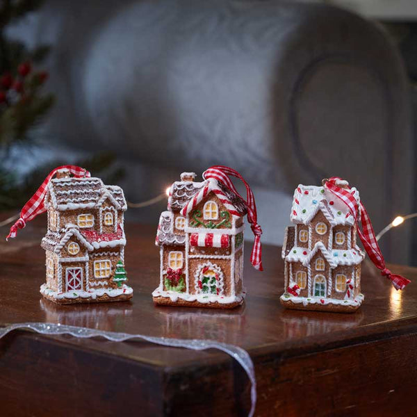 Three Kings Gingerbread TownHouse Pendant (Assorted Designs) image 0