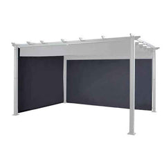 Hartman Curtain Pack for Rectangular 4m x 3m Pergola - Grey image 0
