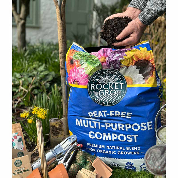 RocketGro Peat-Free Multi-Purpose Compost (50-Litre Bag) image 1