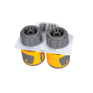 Hozelock Standard Soft Touch Hose End Connector (Twin Pack) image 0