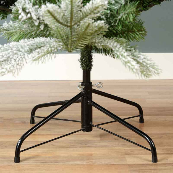 Everlands Frosted Green Sunndal Fir Artificial Christmas Tree - 6ft / 1.8m image 3